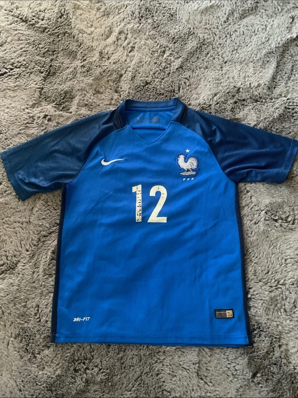 Nike France Blue #12 Thierry Henry Kids Soccer Jersey and Shorts Set